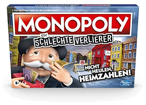 Alle Details zum Brettspiel Monopoly für Schlechte Verlierer und ähnlichen Spielen