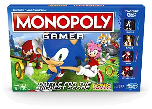 Alle Details zum Brettspiel Monopoly Gamer: Sonic The Hedgehog und ähnlichen Spielen