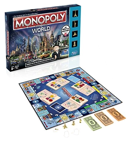 Alle Details zum Brettspiel Monopoly Here & Now World Edition und ähnlichen Spielen