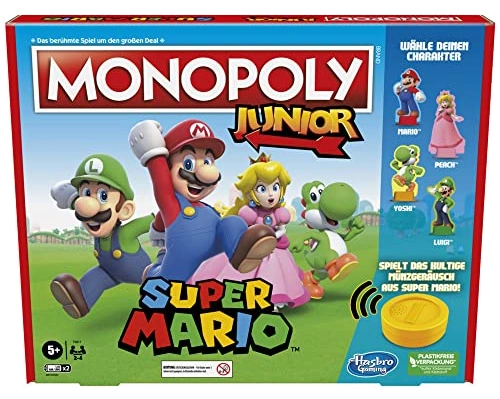 Alle Details zum Brettspiel Monopoly Junior: Super Mario und ähnlichen Spielen