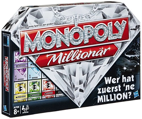 Alle Details zum Brettspiel Monopoly Millionär und ähnlichen Spielen