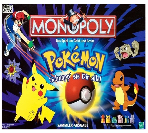 Alle Details zum Brettspiel Monopoly: Pokémon - Schnapp sie Dir alle! und ähnlichen Spielen