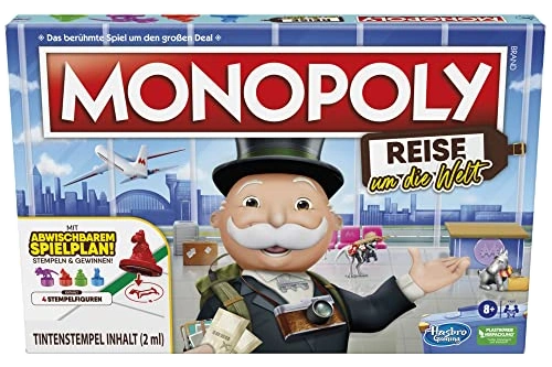 Alle Details zum Brettspiel Monopoly: Reise um die Welt und ähnlichen Spielen