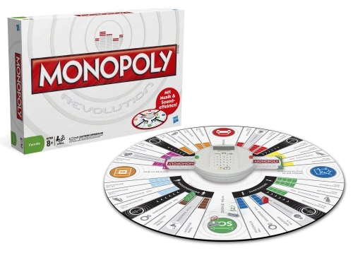 Alle Details zum Brettspiel Monopoly Revolution und ähnlichen Spielen