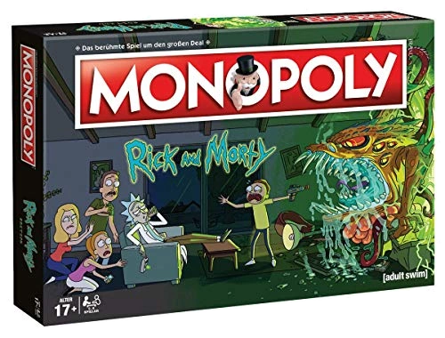 Alle Details zum Brettspiel Monopoly: Rick and Morty und ähnlichen Spielen