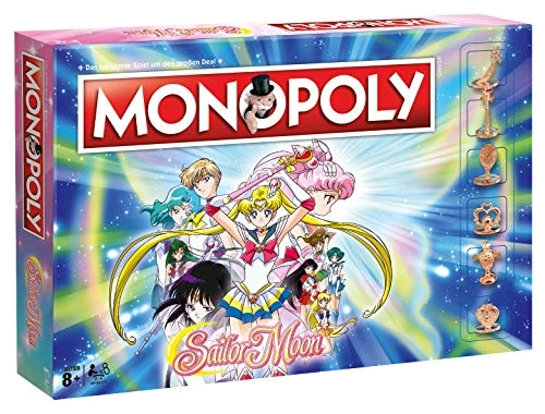 Alle Details zum Brettspiel Monopoly: Sailor Moon und ähnlichen Spielen