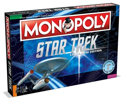 Alle Details zum Brettspiel Monopoly: Star Trek Continuum Edition und ähnlichen Spielen