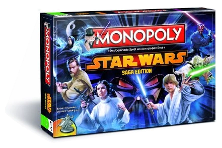 Alle Details zum Brettspiel Monopoly: Star Wars Saga Edition und ähnlichen Spielen