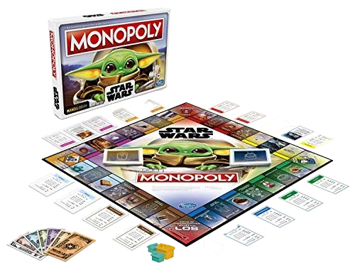 Alle Details zum Brettspiel Monopoly: Star Wars – The Mandalorian - Das Kind Edition und ähnlichen Spielen