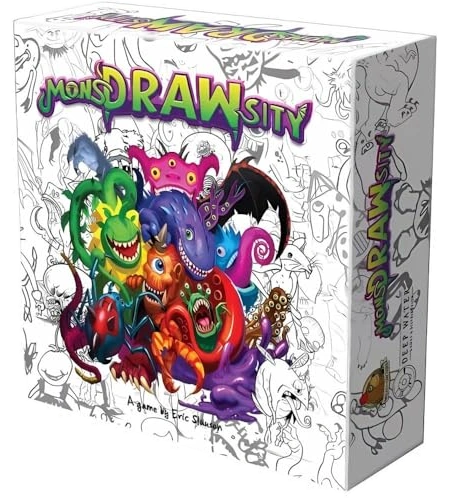 Alle Details zum Brettspiel MonsDRAWsity und ähnlichen Spielen