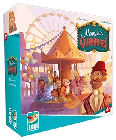 Alle Details zum Brettspiel Monsieur Carrousel und ähnlichen Spielen