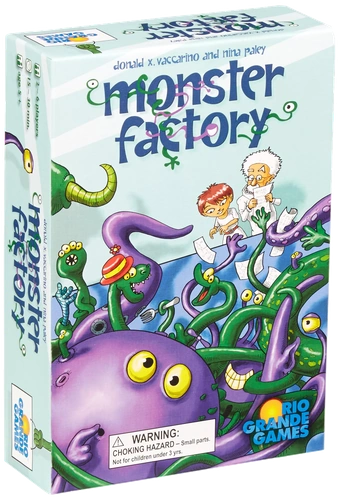 Alle Details zum Brettspiel Monster Factory und ähnlichen Spielen