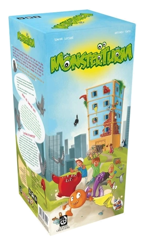 Alle Details zum Brettspiel Monsterturm und ähnlichen Spielen