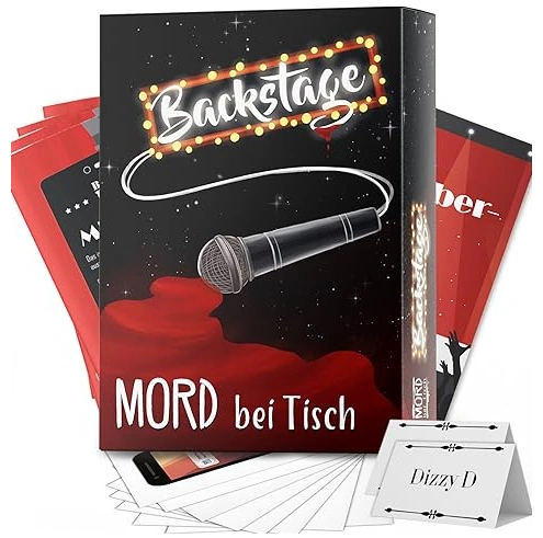 Alle Details zum Brettspiel Mord bei Tisch: Backstage und ähnlichen Spielen