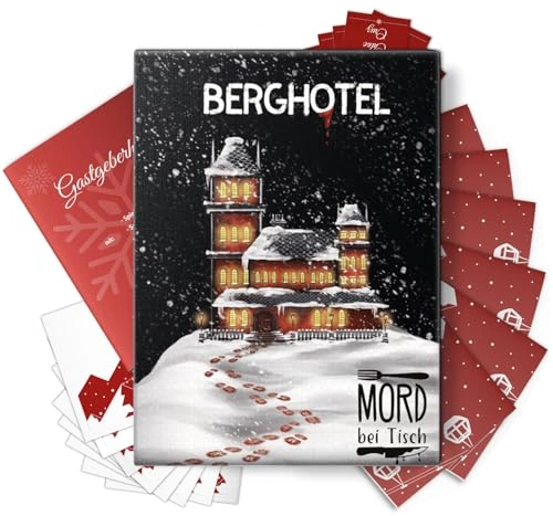 Alle Details zum Brettspiel Mord bei Tisch: Berghotel und ähnlichen Spielen