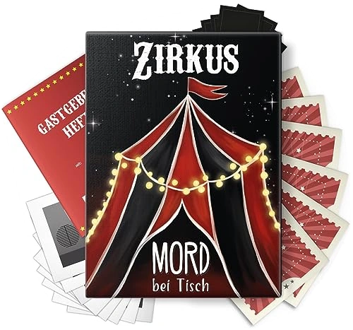 Alle Details zum Brettspiel Mord bei Tisch: Zirkus und ähnlichen Spielen