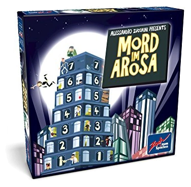 Alle Details zum Brettspiel Mord im Arosa und ähnlichen Spielen