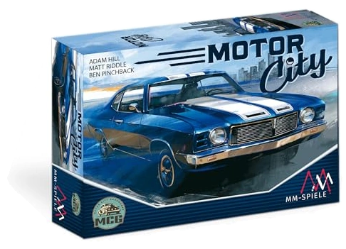Alle Details zum Brettspiel Motor City und ähnlichen Spielen