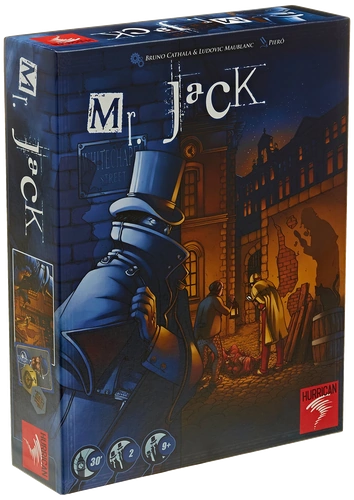 Alle Details zum Brettspiel Mr. Jack und ähnlichen Spielen