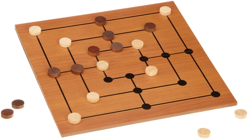 Alle Details zum Brettspiel Mühle und ähnlichen Spielen