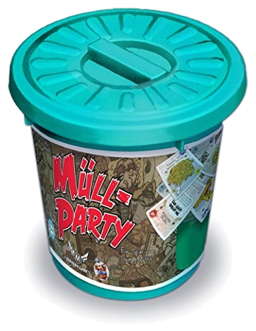 Alle Details zum Brettspiel Müll-Party und ähnlichen Spielen