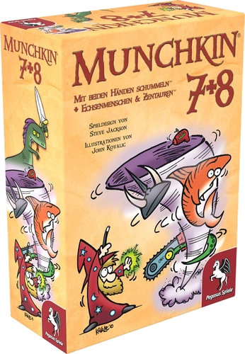 Alle Details zum Brettspiel Munchkin 7+8 und ähnlichen Spielen