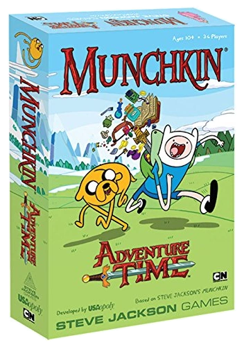 Alle Details zum Brettspiel Munchkin Adventure Time und ähnlichen Spielen