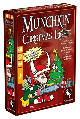 Alle Details zum Brettspiel Munchkin Christmas Light und ähnlichen Spielen