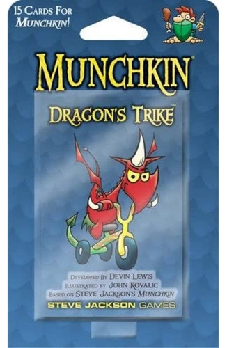 Alle Details zum Brettspiel Munchkin: Dragon's Trike (Booster-Pack) und ähnlichen Spielen
