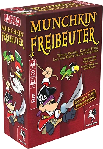 Alle Details zum Brettspiel Munchkin Freibeuter und ähnlichen Spielen
