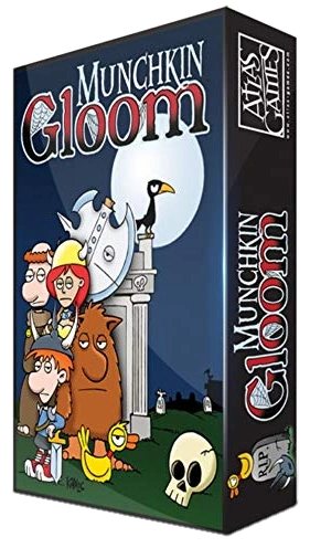 Alle Details zum Brettspiel Munchkin Gloom und ähnlichen Spielen