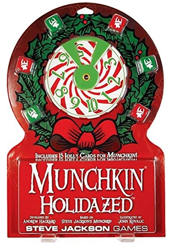 Alle Details zum Brettspiel Munchkin Holidazed und ähnlichen Spielen