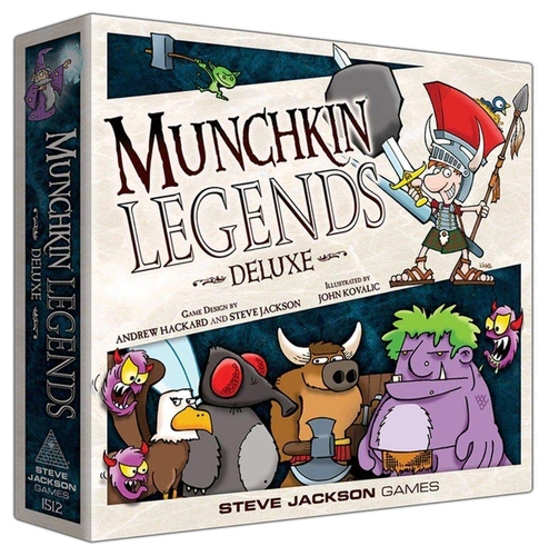 Alle Details zum Brettspiel Munchkin Legends Deluxe und ähnlichen Spielen