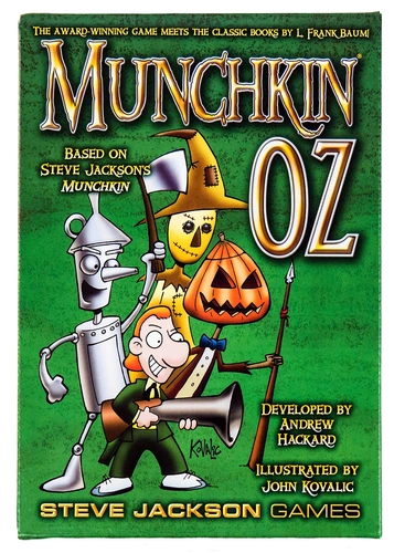 Alle Details zum Brettspiel Munchkin Oz und ähnlichen Spielen