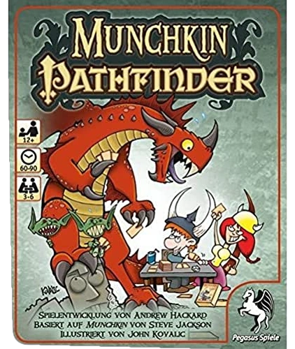 Alle Details zum Brettspiel Munchkin Pathfinder und ähnlichen Spielen