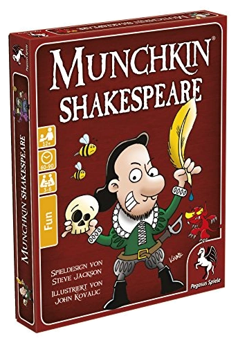 Alle Details zum Brettspiel Munchkin Shakespeare und ähnlichen Spielen