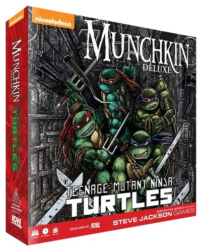 Alle Details zum Brettspiel Munchkin Teenage Mutant Ninja Turtles und ähnlichen Spielen