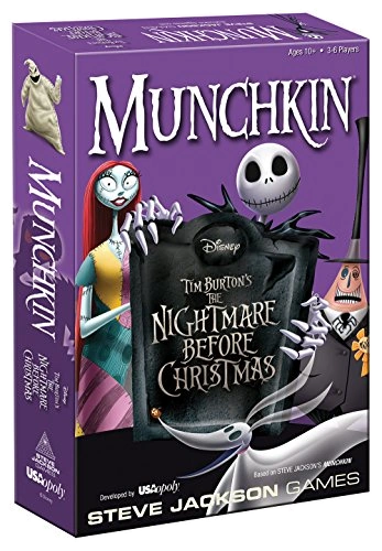 Alle Details zum Brettspiel Munchkin The Nightmare Before Christmas und ähnlichen Spielen