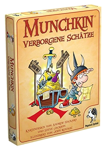 Alle Details zum Brettspiel Munchkin Verborgene Schätze und ähnlichen Spielen