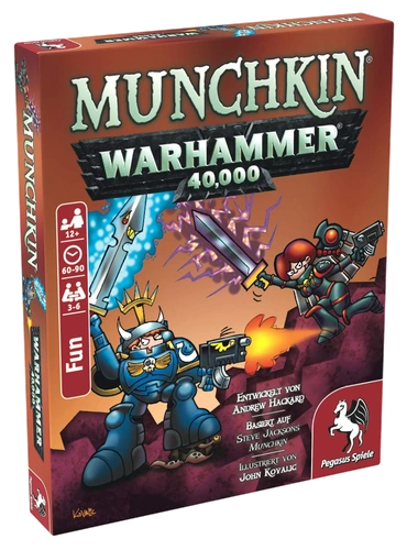 Alle Details zum Brettspiel Munchkin Warhammer 40,000 und ähnlichen Spielen