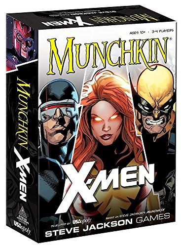Alle Details zum Brettspiel Munchkin X-Men und ähnlichen Spielen