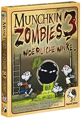 Alle Details zum Brettspiel Munchkin Zombies 3: Widerliche Winkel und ähnlichen Spielen