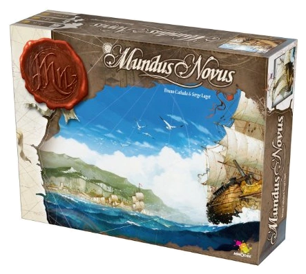 Alle Details zum Brettspiel Mundus Novus und ähnlichen Spielen