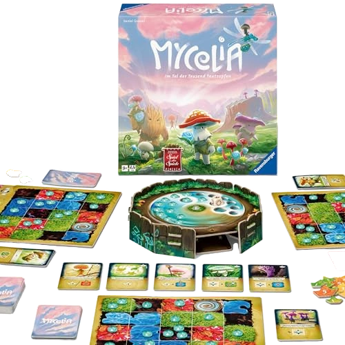 Alle Details zum Brettspiel Mycelia und ähnlichen Spielen