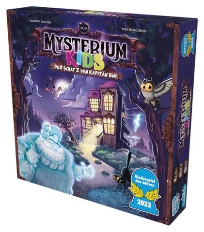 Alle Details zum Brettspiel Mysterium Kids: Der Schatz von Kapitän Buh und ähnlichen Spielen