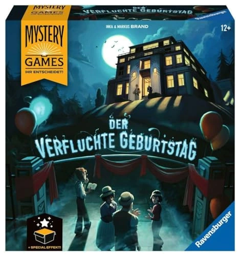 Alle Details zum Brettspiel Mystery Games: Der verfluchte Geburtstag und ähnlichen Spielen