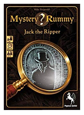 Alle Details zum Brettspiel Mystery Rummy: Fall 1 – Jack the Ripper und ähnlichen Spielen