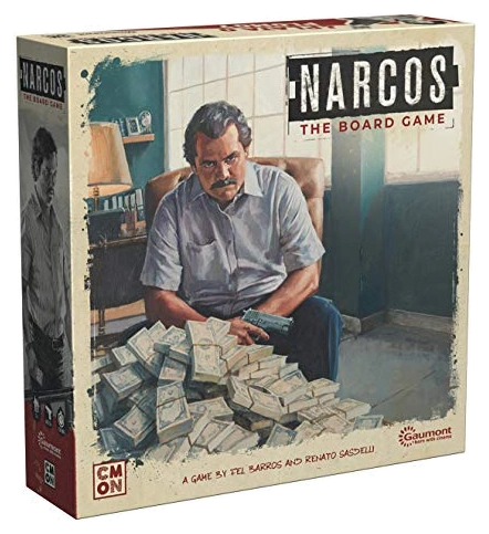 Alle Details zum Brettspiel Narcos: The Board Game und ähnlichen Spielen