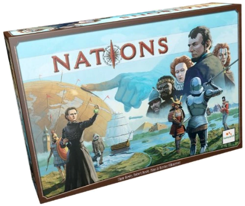 Alle Details zum Brettspiel Nations und ähnlichen Spielen