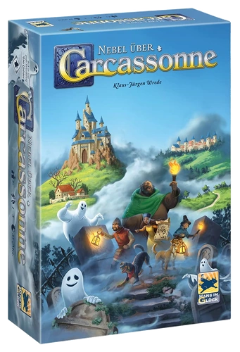 Alle Details zum Brettspiel Nebel über Carcassonne und ähnlichen Spielen